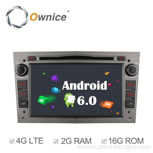 Ownice Cortex A53 4Core Android 6.0 radio player for Opel Astra Vectra Corsa Zafira with 16G rom support 4G